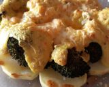 Foto del paso 4 de la receta: Brócoli con patatas gratinadas con bechamel al curry