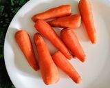 A picture of step 1 of Carrot Burfi/Gajar ki Burfi.