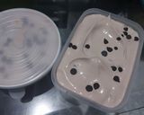 Foto langkah ke 3 dari resep Es Krim Coklat Chocochips Homemade.
