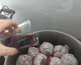 Foto del paso 4 de la receta: Albóndigas en salsa con papas y boniato (sin gluten)