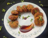 A picture of step 8 of Leftover Chana Dal And Lauki Kebab.