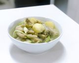 Hình bước làm 1 của món Chân gà hầm khoai tây