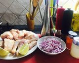 Foto del paso 1 de la receta Pollo con coliflor