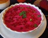A picture of step 6 of Beetroot Raita.
