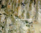 A picture of step 5 of Cannelloni with Spinach and Cheese Sauce.