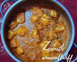 A picture of step 2 of Dhaba Paneer Masala.