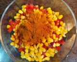 A picture of step 2 of Mexican Maggi.