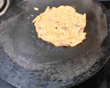 A picture of step 4 of Veggie's Salad Chilla (healthy weight loss).