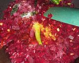 A picture of step 3 of Beetroot and coconut stir fry(Kerala style).