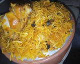 A picture of step 16 of Chapati biryani bawarchi style men.