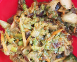 Foto del paso 4 de la receta: Fideos con verduras y almendras