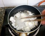 Hình bước làm 4 của món Bánh xèo yến mạch (Emmy 8m+)