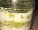 Hình bước làm 2 của món Breakfast healthy: tiramisu overnight oats matcha