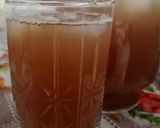A picture of step 4 of Imli Aloo bukhary ka sharbat🍷😋.
