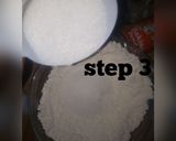 A picture of step 3 of Mini Pancake muffins.