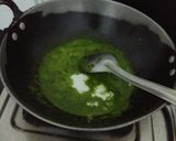 A picture of step 6 of Spinach pasta.