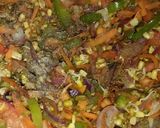 A picture of step 8 of Wok toasted sprout.