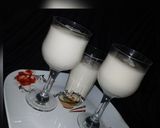A picture of step 7 of #kunucontest KUNUN FARAR SHINKAFA DA DANYAR GYADA.