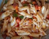 A picture of step 3 of Cheese penne pasta.