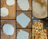 A picture of step 2 of Krispy cheeselings.