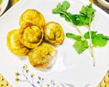 Hình bước làm 5 của món Há cảo Nhật Bản - Gyoza