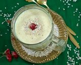 A picture of step 2 of Yellow Amarnath Smoothie/Popped Ramdana Shake For Day 5th Of Navratri Festival🌸✨️.