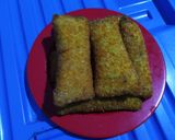Foto langkah ke 6 dari resep Roti Goreng Isi Pisang Coklat.