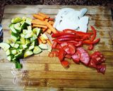 Foto del paso 1 de la receta: Bife a la portuguesa a mi manera