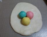 Foto langkah ke 5 dari resep Unicorn rainbow pastry mooncake(spiral mooncake).