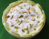 A picture of step 5 of Green Apple Shri khand.