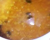 A picture of step 3 of Sambar with idli.