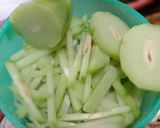 Foto langkah ke 1 dari resep Tumis labu siam.