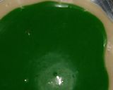 A picture of step 9 of Tricolour marvel cake.