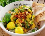Hình bước làm 4 của món Mì Quảng cá lóc