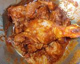 A picture of step 1 of Cinnamon Chicken.