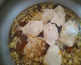 A picture of step 8 of Veg Wonton soup.