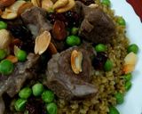 صورة لخطوة 2 من وصفة فريكه باللحمه