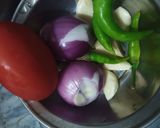 A picture of step 1 of Simple qeema pulao.