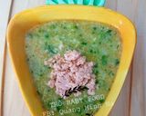 Hình bước làm 4 của món Cháo cá hồi rau củ 🥣🥕