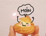 Hình bước làm 10 của món Choux Creme (bánh su kem)