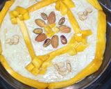 A picture of step 5 of Mango dessert💕مینگو ڈیزرٹ😋.