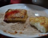 A picture of step 16 of Fried Milk شیر سرخ شده.