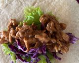 Foto langkah ke 3 dari resep Chicken vegetables Wraps garlic.
