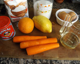 Foto del paso 1 de la receta: Budín de cítricos con zanahoria
