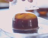 A picture of step 13 of Caramel ''MIZU-YOKAN''(Smooth and Sweet azuki Bean Jelly / Red Bean Jelly).