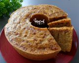 Foto langkah ke 7 dari resep Bolu pisang kukus 2 telur (CUMA DIADUK²).