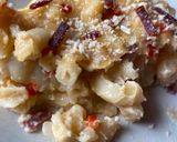 Φωτογραφία βήματος 7 της συνταγής Mac n' Cheese με μπέικον και τσένταρ (ελαφρύ για δίαιτα)
