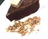A picture of step 12 of MOIST CHOCOLATE CAKE 😋.