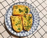 Hình bước làm 2 của món Bánh mì bơ tỏi nồi chiên không dầu