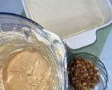 صورة لخطوة 2 من وصفة بودينغ بنت بتر (فول)🥜